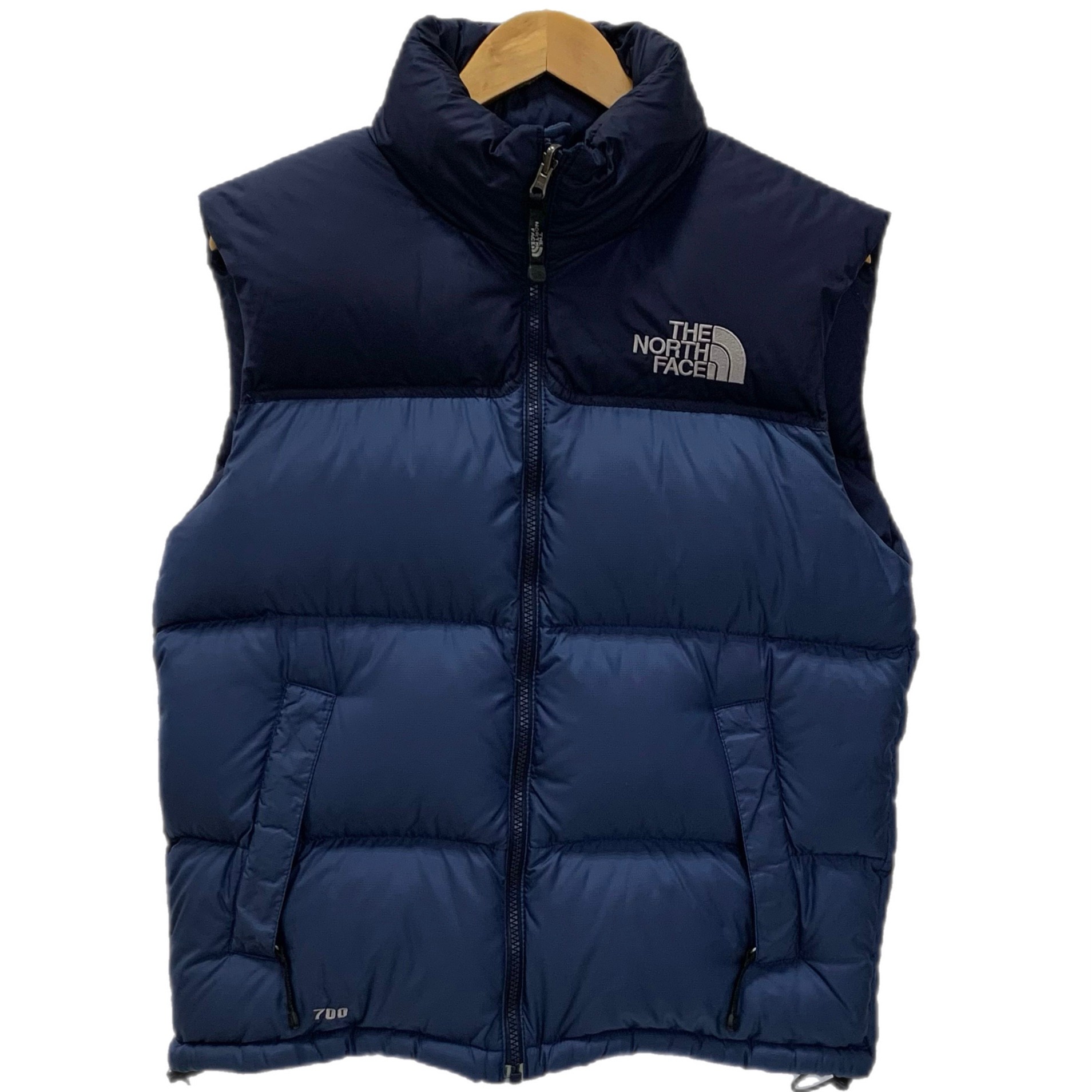 【中古】北の方人間の顔 THE NORTH FACE 落ちこむより良い 上衣 ND01587 青色 S大きさ 201MT-5679