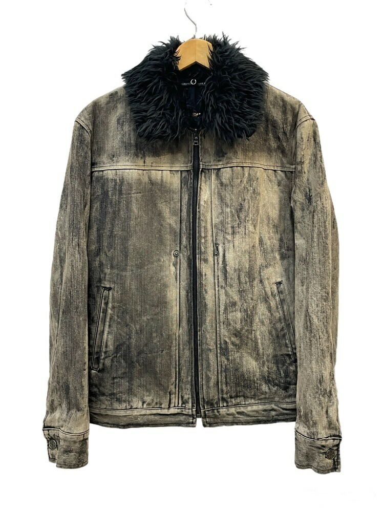 【中古】クリストファールメール CHRISTOPHE LEMAIRE BLEACH DENIM JACKET ブリーチ デニム ジャケット 3 601MT-106|ドンドンサガール
