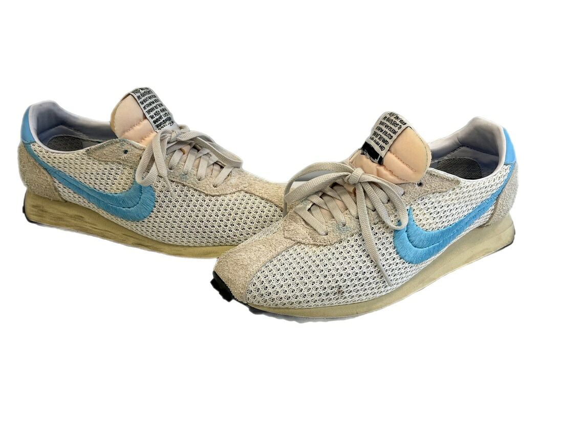 【中古】ナイキ NIKE &times;Stussy ステューシー LD-1000 Phantom ファントム 白&times;水色 FQ5369-001 メンズ靴 スニーカー ホワイト 28cm 101sh-2579｜ドンドンサガール