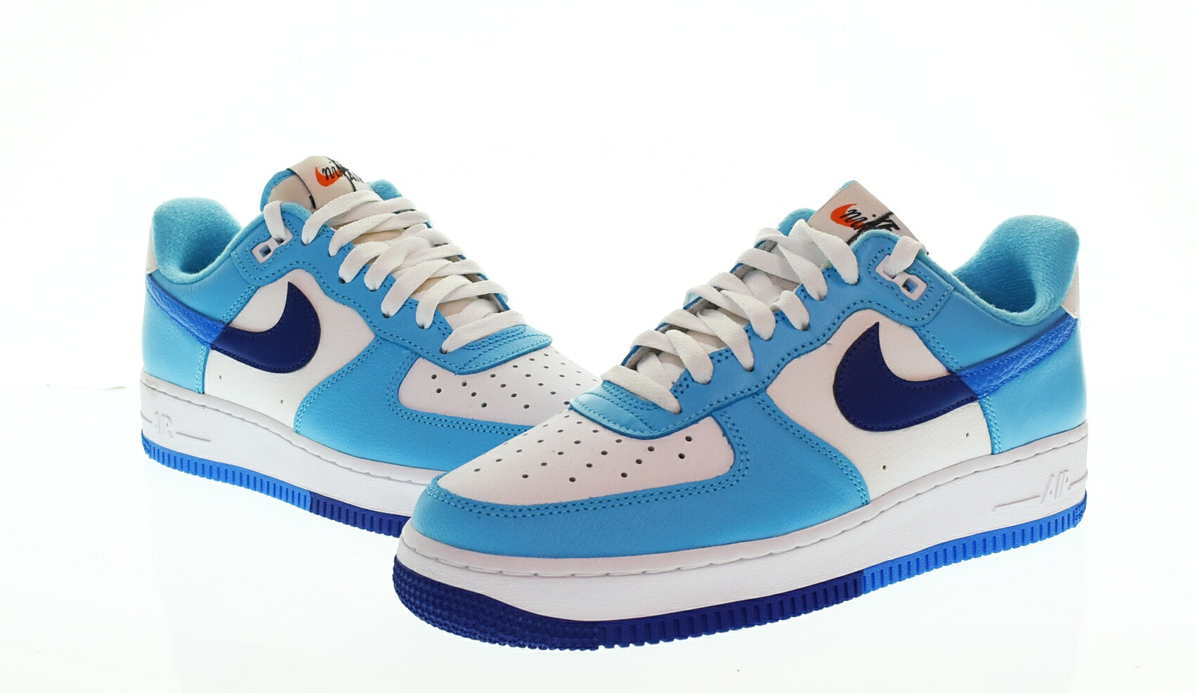 【中古】ナイキ NIKE Air Force 1 Low Split Light Photo Blue エアフォース 1 ロー スプリット ライト フォト ブルー DZ2522-100 メンズ靴 スニーカー ブルー 25.5cm 103S-1602