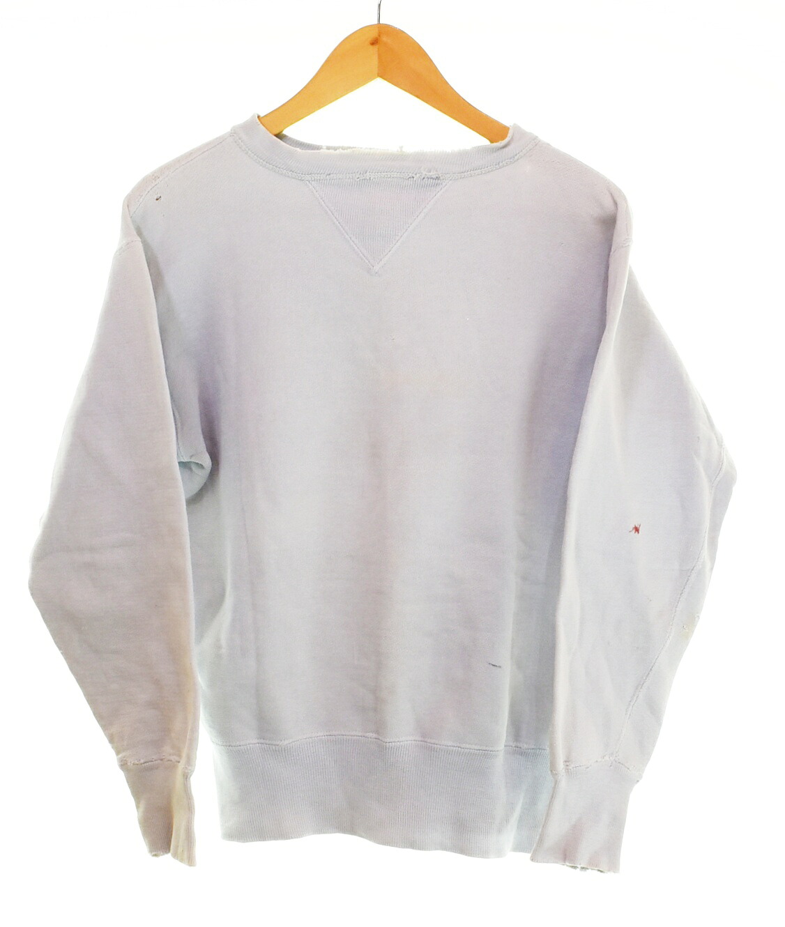 【中古】ヴィンテージ Vintage 40s Vintage Sweat ヴィンテージ 汗水 両V ガゼット はめ込み 佇まい系 切れっ端 40年月日 38 汗水 薄墨色 M大きさ 103MT-4329
