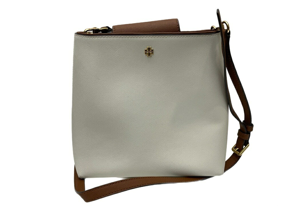 【中古】トリーバーチ TORY BURCH EMERSON NOVELTY BUCKET BAG 御徒面子 レディース御徒面子 トートバッグ 白いこと 601bag-31