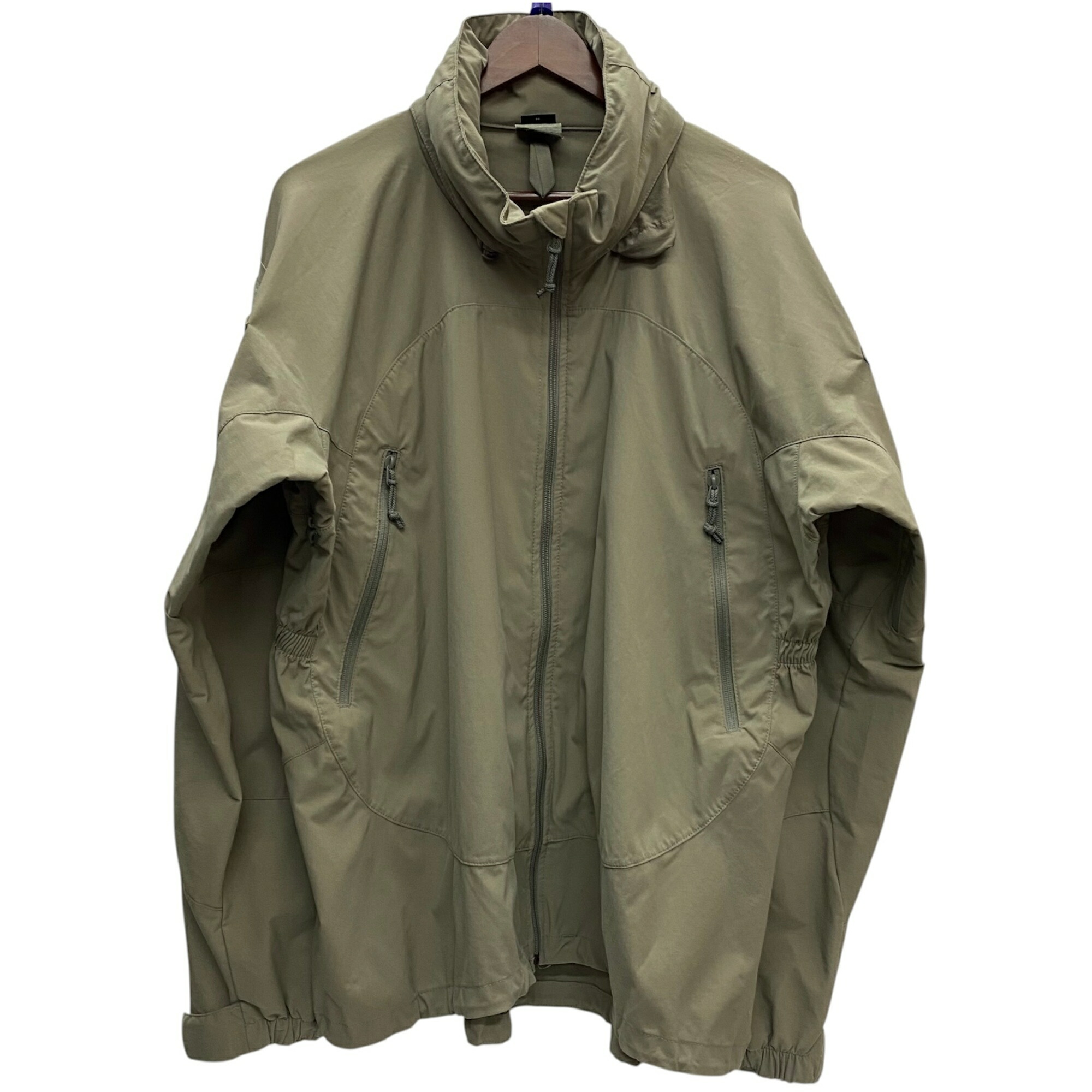 【中古】パタゴニア PATAGONIA Mars Level5 ソフトシェルジャケット 上衣 緑であること LARGE-MEDIUM大きさ 201MT-5789 VB