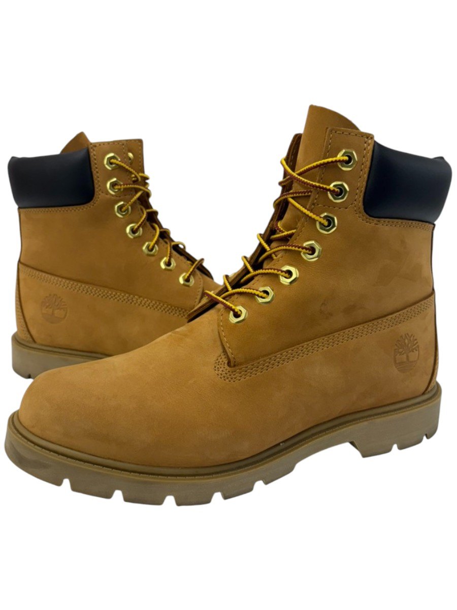 【中古】ティンバーランド Timberland  CLASSIC 6 IN LACE WATERPROOF BOOT 肺結核118094231 メンズ靴 ブーツ 細工物 赤銅色 25.5糎大きさ 201-shoes1696