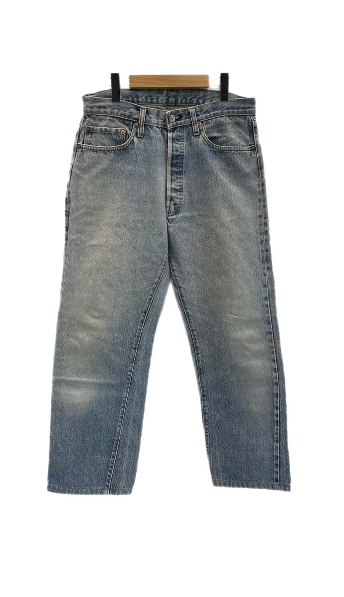 【中古】リーバイス Levi's 70s 70's 501 66後期 ボタン裏6 79年製 チェーンステッチ ヴィンテージ 実寸W32 デニム ブルー 101MB-946｜ドンドンサガール