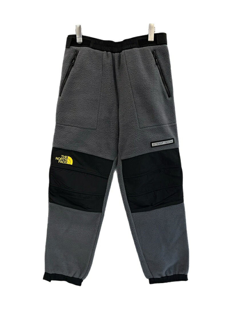 【中古】ノースフェイス THE NORTH FACE スティープテックフリースパンツ STEEP TECH Freece Pant NA62002 グレー Lサイズ 101MB-951
