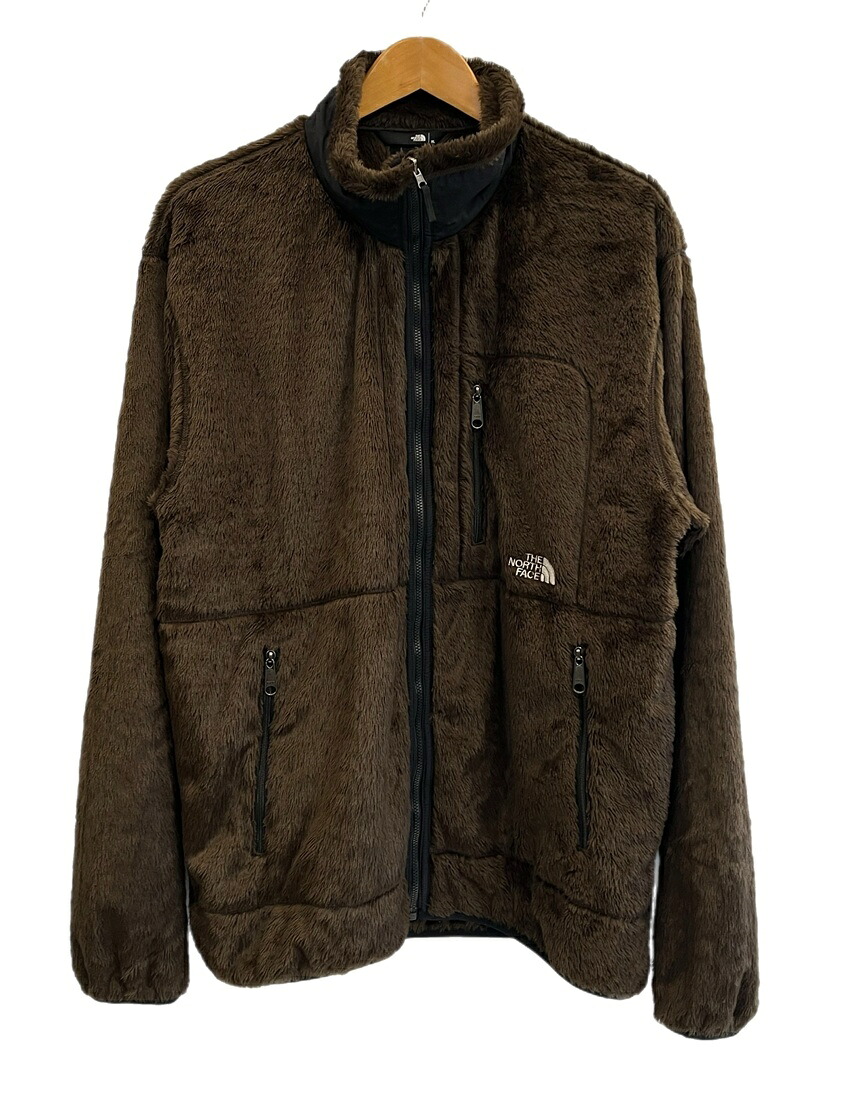 【中古】ノースフェイス THE NORTH FACE ZI Magne Firefly Versa Loft Jacket ジップインマグネファイヤーフライバーサロフトジャケット フリース ボア NA72230 XL ジャケット ブラウン LLサイズ 101MT-6204|ドンドンサガール