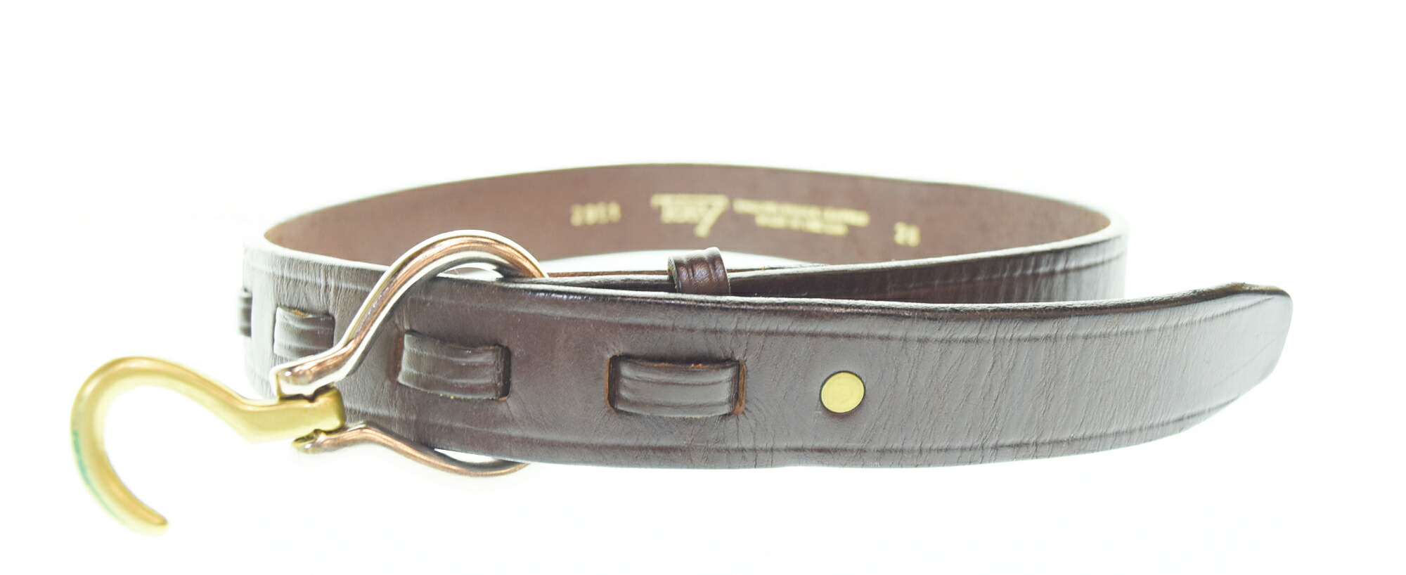 【中古】トリーなめし革 TORY LEATHER Hoof Pick Belt フーフピックベルト28in 胴締め・ズボン吊り メンズ胴締め 103G-229