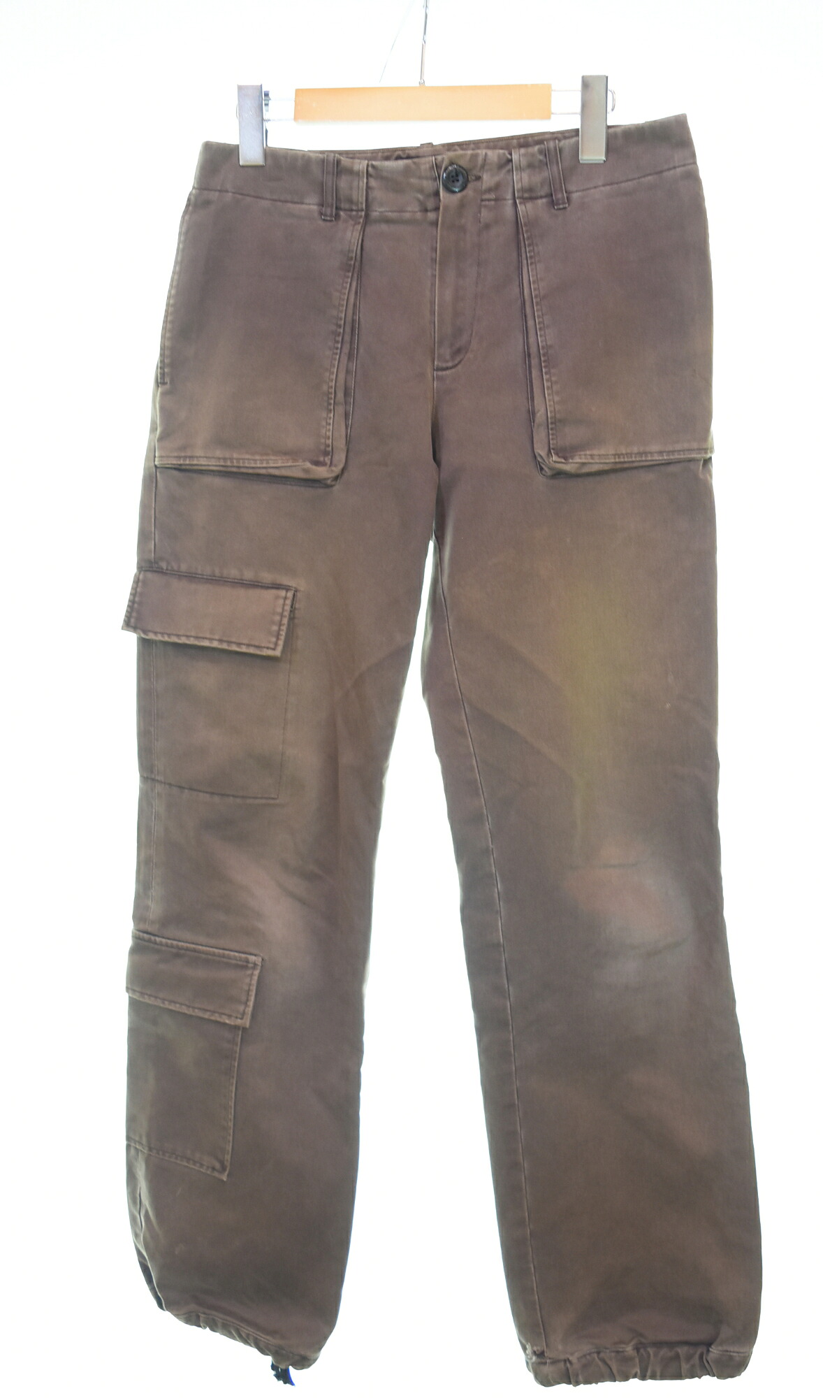 【中古】アーペーセー A.P.C. アーカイブ フランス製 カーゴパンツ ベイカーパンツ ボトムスその他 ブラウン 1 103MB-927｜ドンドンサガール