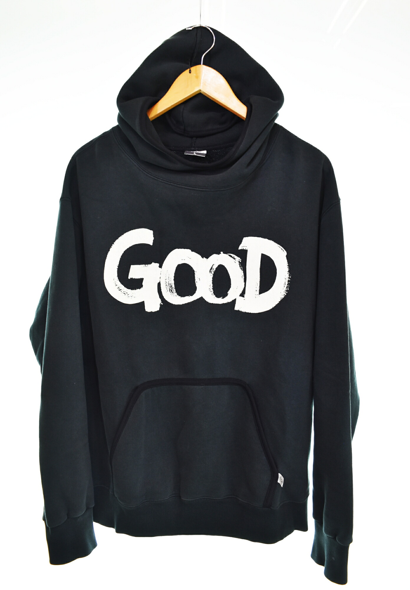 【中古】グッドイナフ Goodenough VENTILATION GOOD E  PARKA ベンチレーションパーカー  アノラック 黒いこと L大きさ 103MT-4459