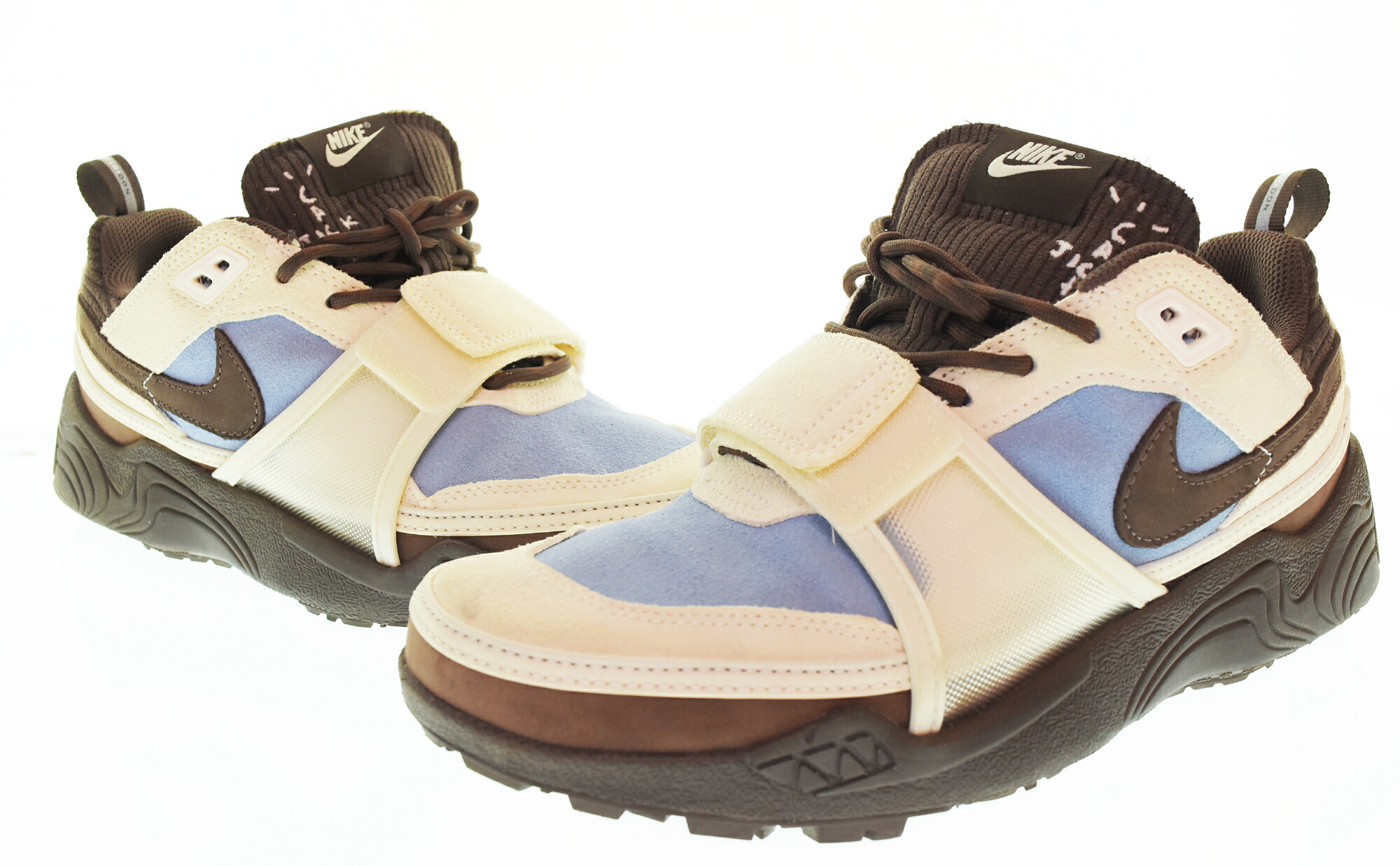 【中古】ナイキ NIKE Travis Scott Zoom Field Jaxxトラヴィススコット ズームフィールドジャックス HQ3072-400 メンズ靴 スニーカー マルチカラー 27cm 103S-1628|ドンドンサガール
