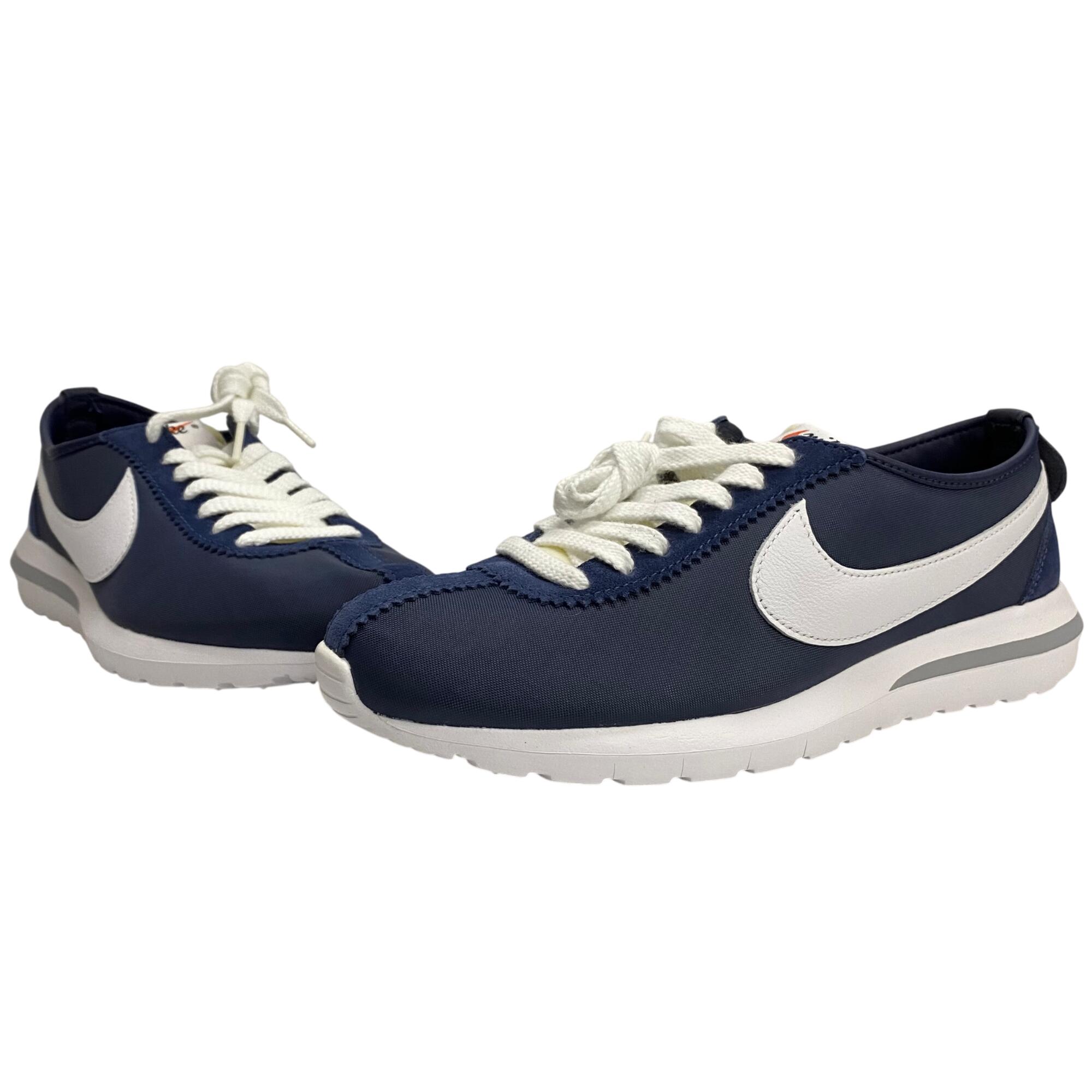 【中古】ナイキ NIKE ROSHE CORTEZ SP FRAGMENT ローシ コルテッツ スペシャル "フラグメント デザイン" 806964-410 メンズ靴 スニーカー ネイビー 27cmサイズ 201-shoes1718｜ドンドンサガール