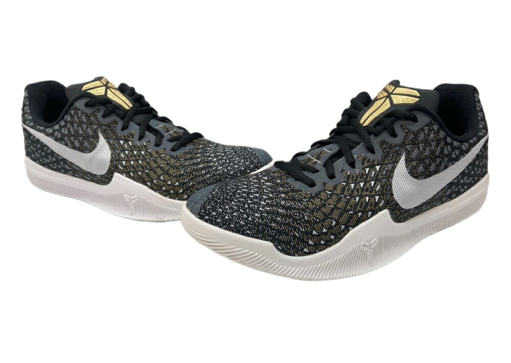【中古】 ナイキ NIKE 17年製 MAMBA INSTINCT マンバ 本能 バスケ 置き目とり捨てる シューズ 黒 852473-010 メンズ靴 スニーカー 黒いこと 26.5糎 104S-1275