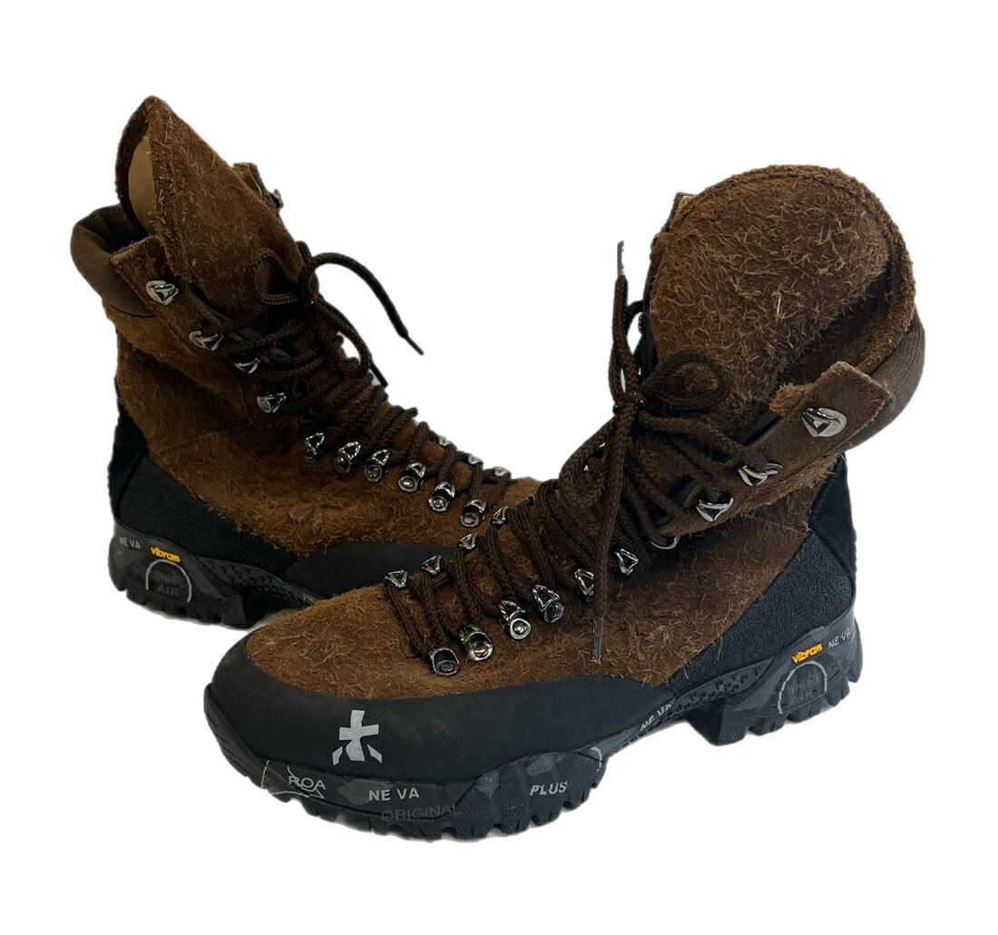 【中古】プレミアータ PREMIATA レースアップブーツ VER.0122 メンズ靴 ブーツ 余分の物 赤銅色 大きさ42 101sh-2654
