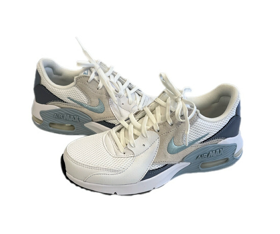 【中古】ナイキ NIKE W AIR MAX EXCEE 大気圏 マックス エクシー CD5432-138 レディース靴 スニーカー 白いこと 24.5珊 101sh-2658