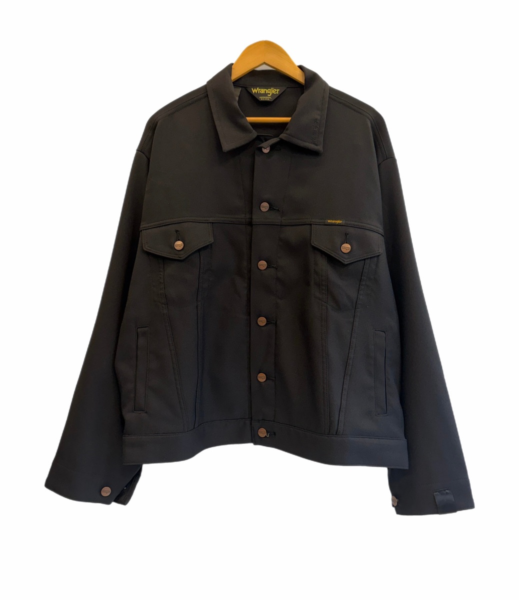 【中古】ラングラー Wrangler &times; N.HOOLYWOOD エヌハリウッド ランチャージャケット 黒 WS9329 40 ジャケット ブラック 101MT-6321｜ドンドンサガール 17,182円