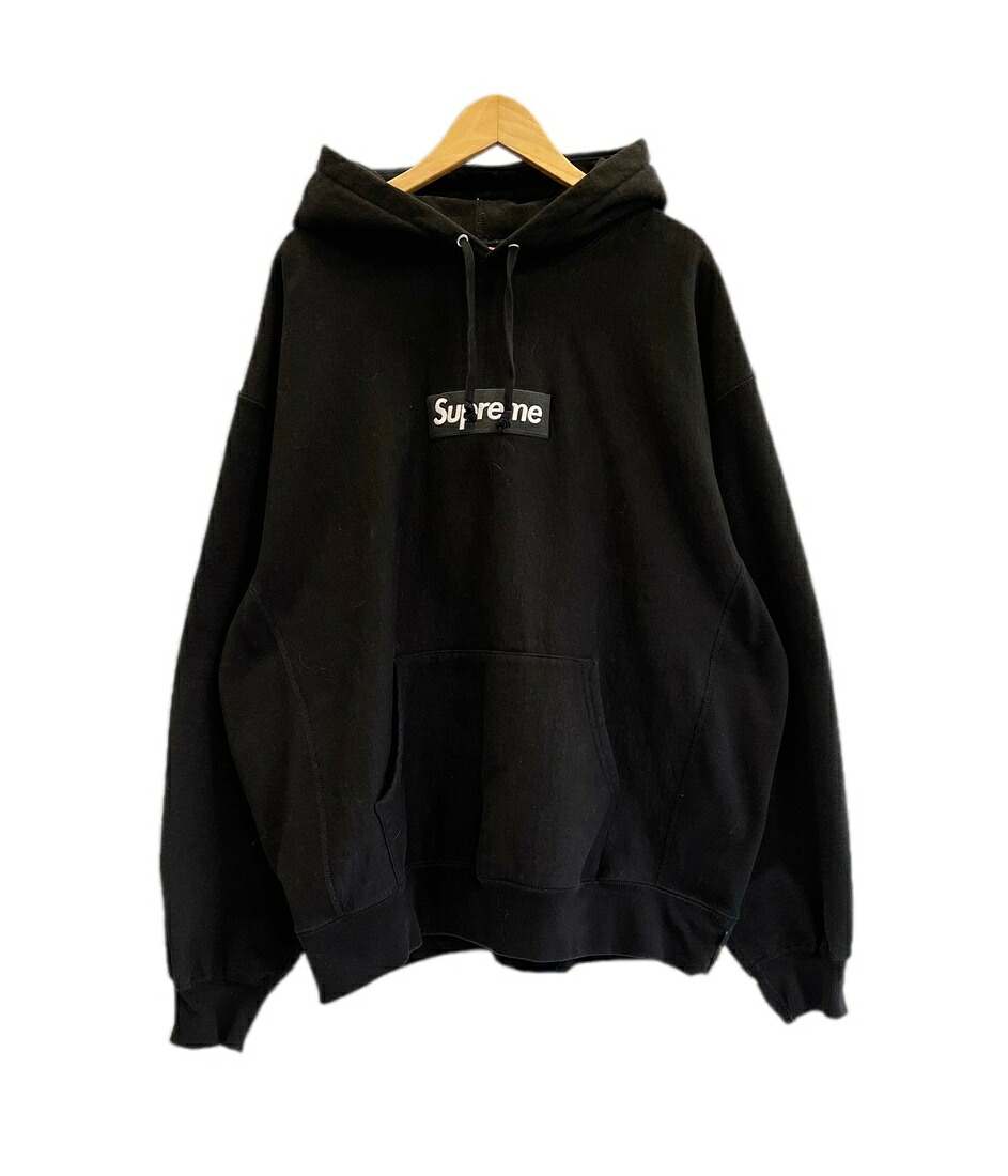 【中古】シュプリーム SUPREME 23AW Box Logo Hooded Sweatshirt ボックスロゴ フーディー パーカー 黒 XL パーカ ブラック Lサイズ 101MT-6346｜ドンドンサガール