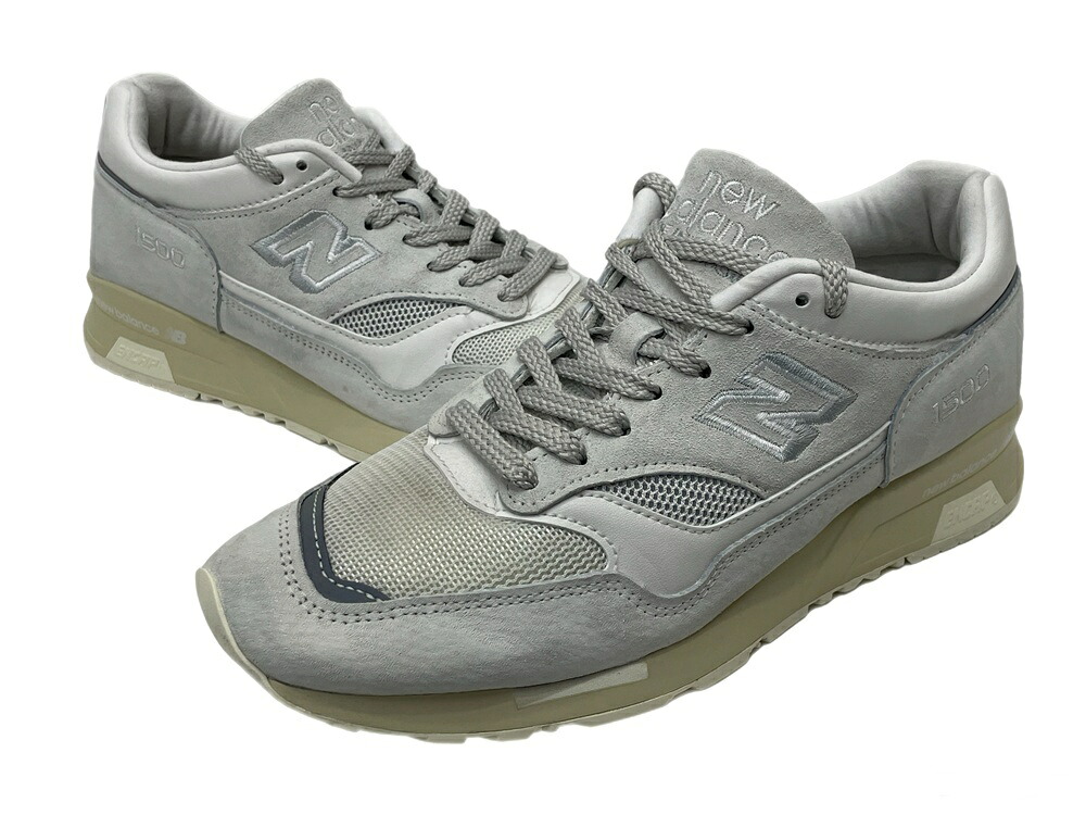 【中古】ニューバランス new balance Made in ENGLAND U1500WSB メンズ靴 スニーカー ホワイト 27cm 601sh-107｜ドンドンサガール 29,700円