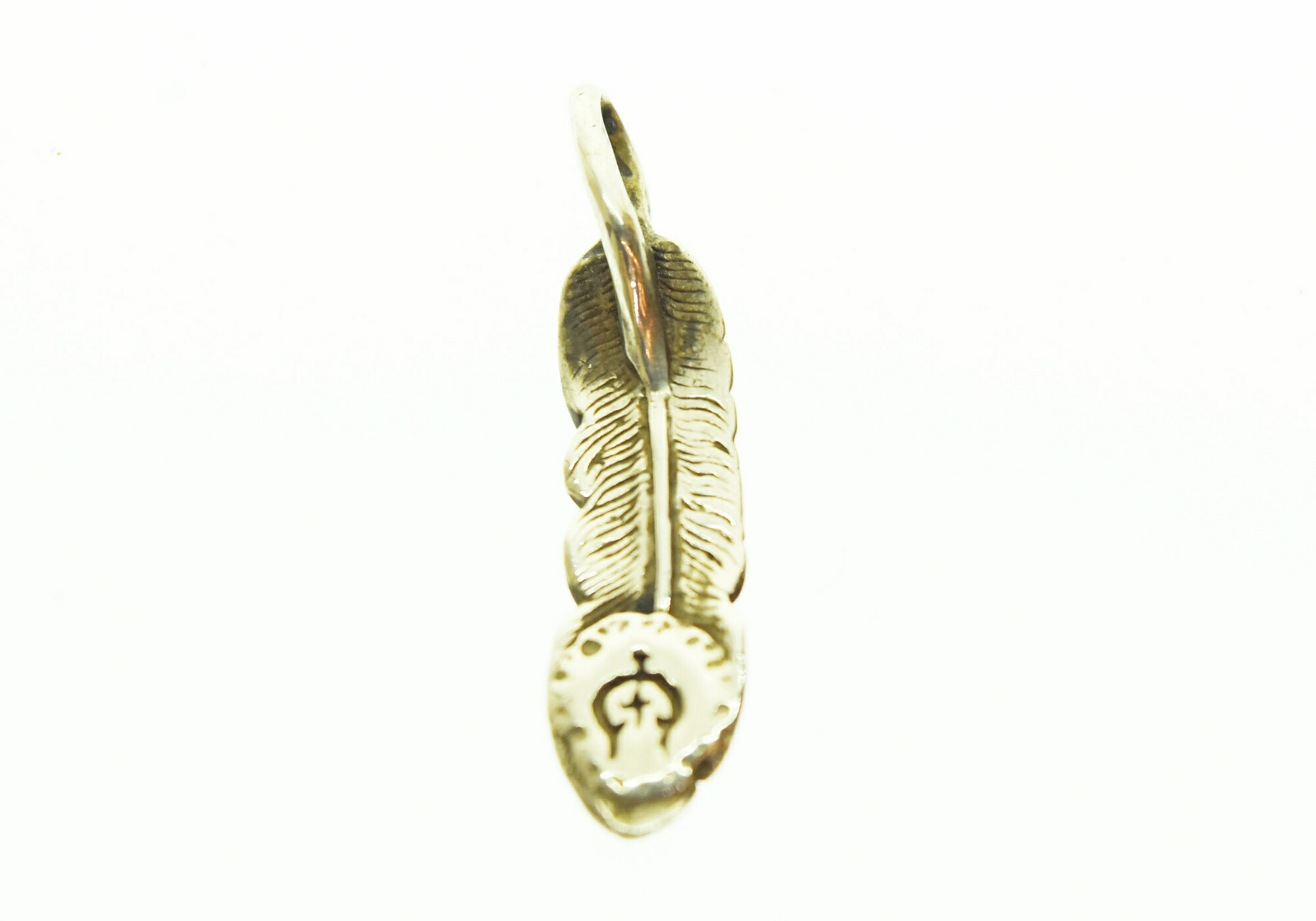 【中古】オールドコインカンパニース OLD COIN COMPANY  羽根  頸飾りいの一番   メンズ宝飾品・添え物 シャンデリヤいの一番 しろがね色 103G-242