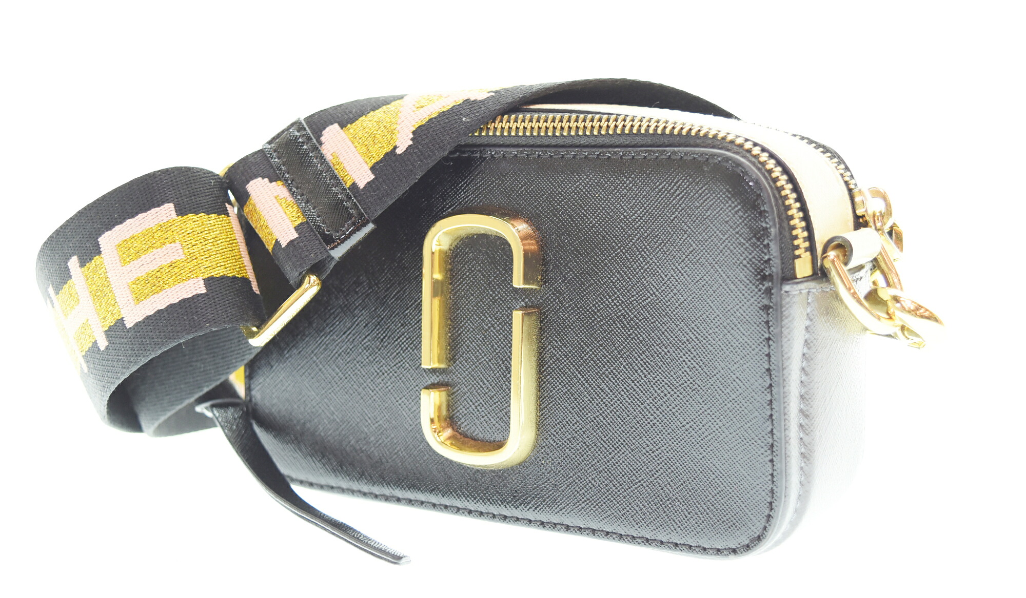 【中古】マークジェイコブス MARC JACOBS  スナップスナップ ショルダーバッグ  御徒面子 レディース御徒面子 ショルダーバッグ・飛脚屋御徒面子 黒いこと 103B-231