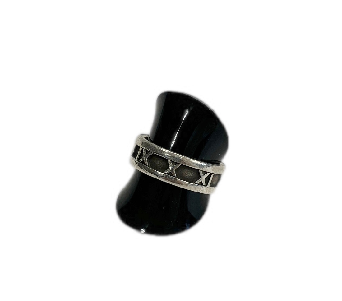 【中古】ティファニー TIFFANY\u0026Co. OLD TIFFANY\u0026CO. ATLAS アトラス 925目じるし しろがね色 Vintage メンズ宝飾品・付属物 指環・輪っか しろがね色 101G-319
