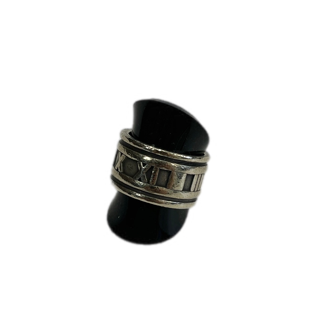 【中古】ティファニー TIFFANY\u0026Co. OLD TIFFANY\u0026CO. ATLAS アトラス 925目じるし しろがね色 Vintage メンズ宝飾品・付属物 指環・輪っか しろがね色 101G-320