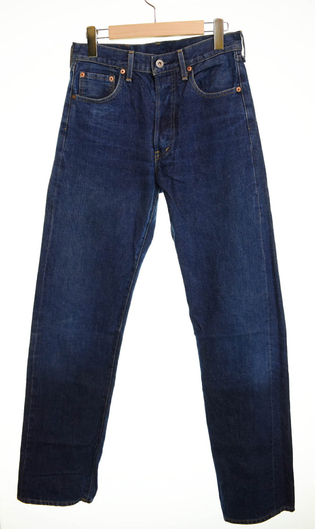 【中古】リーバイス Levi's 90&rsquo;s 503BSXX 140周年1991年 限定モデル 日本製 復刻 天然インディゴ BIG E 赤耳 濃紺 503 90年代 90s デニム ブルー W30L33 103MB-1005｜ドンドンサガール