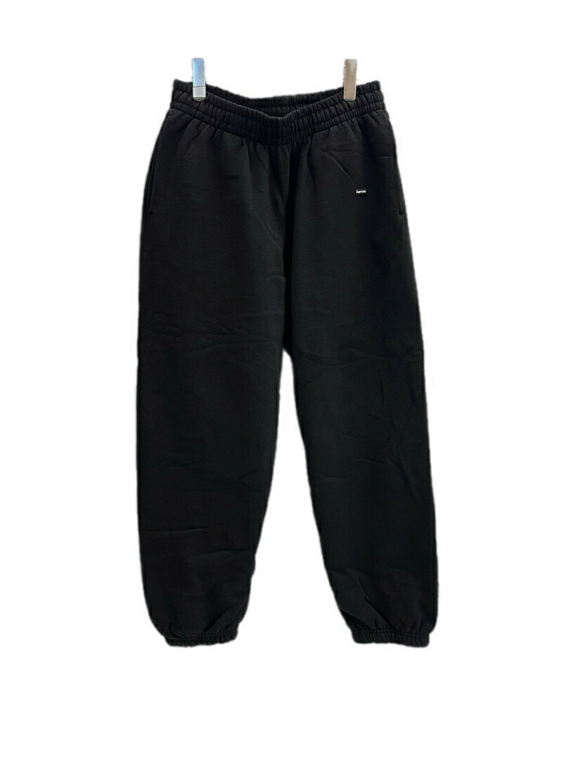 【中古】シュプリーム SUPREME Small Box Sweatpant スモールボックスロゴ スウェットパンツ 黒 ブラック Mサイズ 101MB-1028|ドンドンサガール