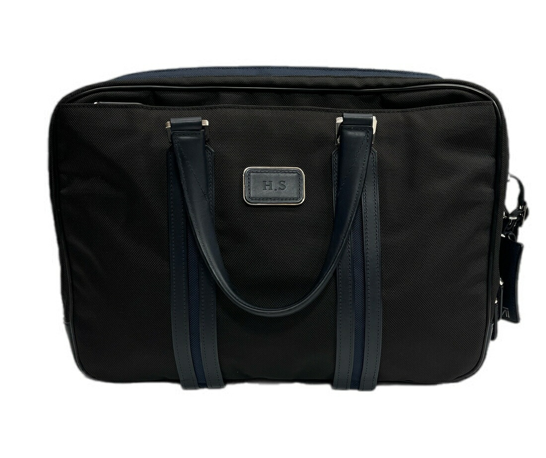【中古】トゥミ TUMI DELUXE LAPTOP BRIEF Jarvis ジャーヴィス 日本限定モデル バリスティックナイロン 2WAY 68409DNYE バッグ メンズバッグ ビジネスバッグ・ブリーフケース ブラック 101bag-275｜ドンドンサガール
