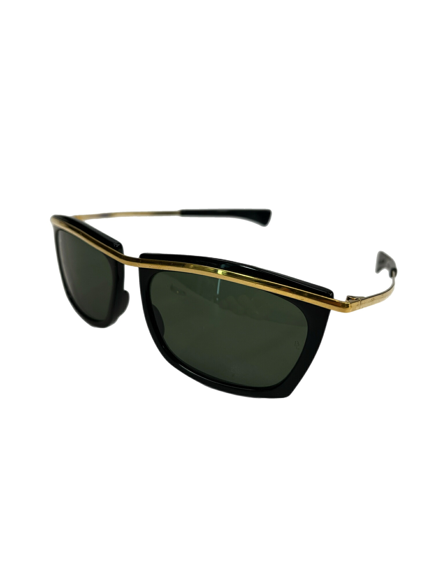 【中古】レイバン Ray-Ban 90&rsquo;s 90s R&B OLYMPIAN オリンピアン USA製 アメリカ製 Vintage ヴィンテージ 黒 眼鏡・サングラス サングラス ブラック 101G-346｜ドンドンサガール