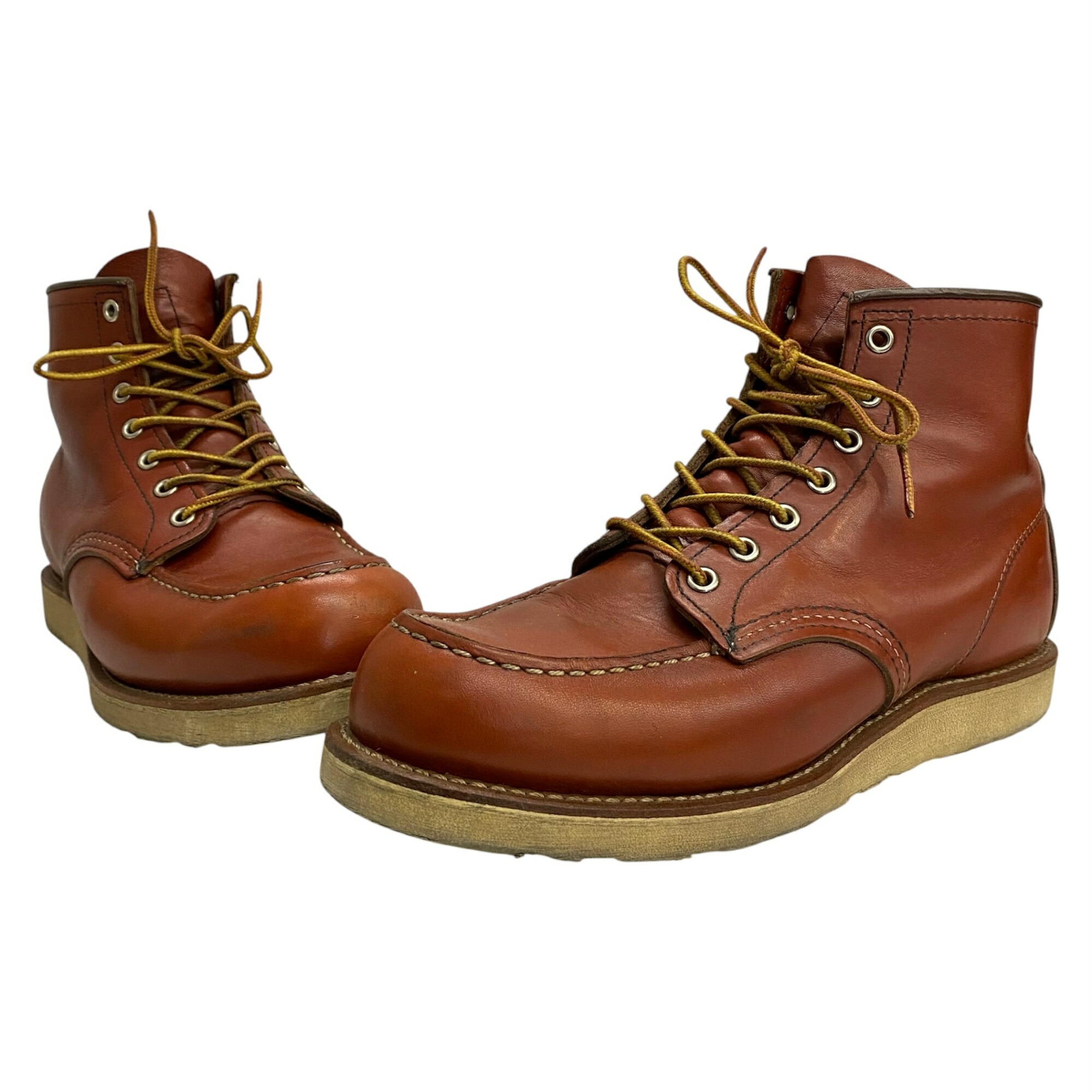 【中古】レッドウィング RED WING IRISH SETTER 6' MOC-TOE アイリッシュ セッター 8875 メンズ靴 ブーツ ワーク ブラウン US9 27cmサイズ 201-shoes1842 VB｜ドンドンサガール