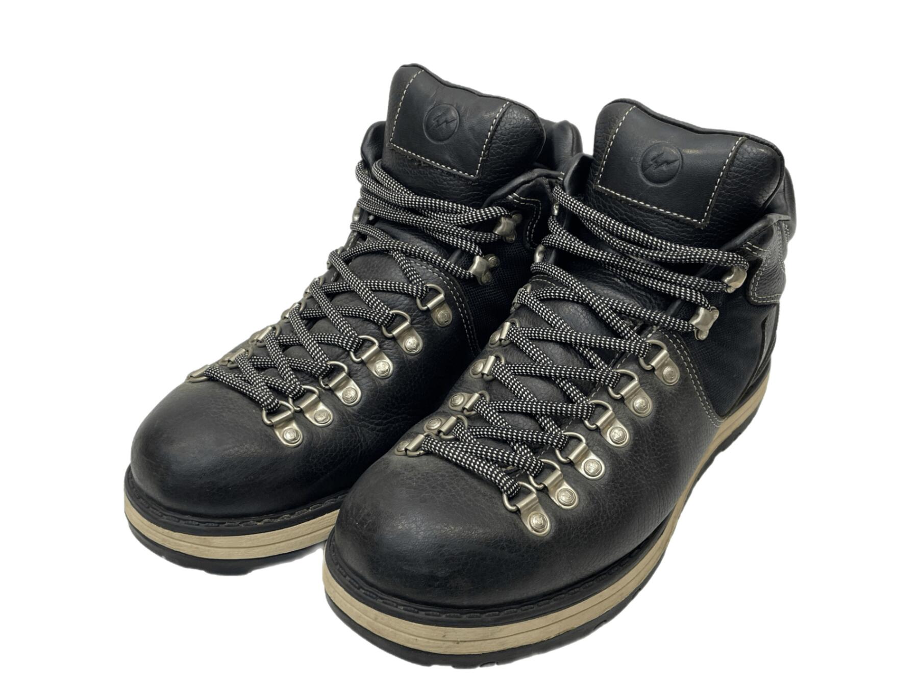 【中古】【観賞用】ビズビム visvim × Fragment SERRA フラグメント セラ マウンテン トレッキング ブーツ メンズ靴 ブーツ その他 ブラック 9 27cm 601sh-113|ドンドンサガール