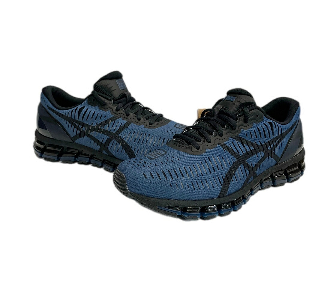 【中古】アシックス asics × C.P.COMPANY Gel-Quantum 360 1 Morrocan Blue/Caviar シーピーカンパニー ゲルクォンタム 1203A689-400 メンズ靴 スニーカー ブルー 27.5cm 101sh-2744|ドンドンサガール