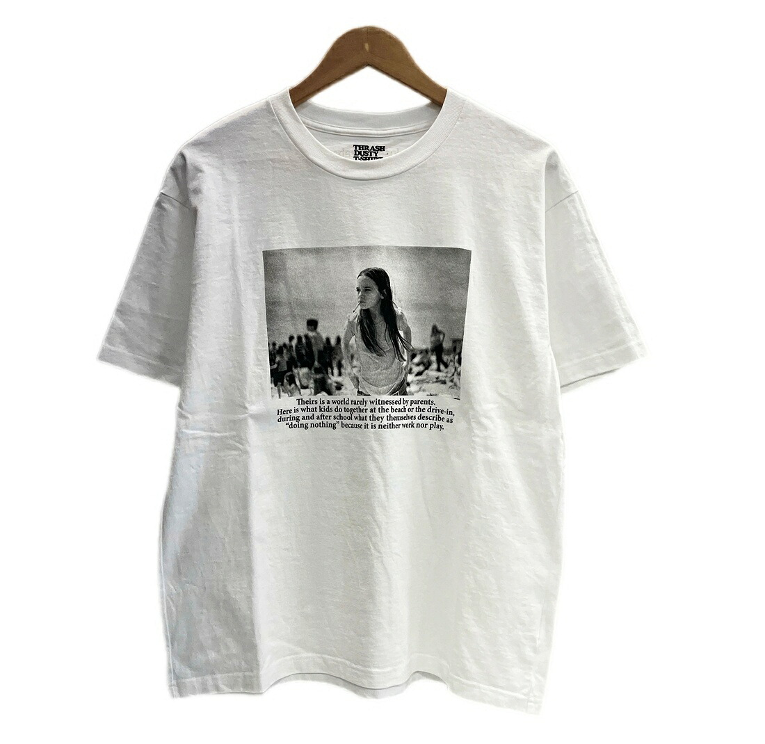 【中古】マインデニム MINEDENIM 26SS Stie-lo Joseph Szabo フォトプリント Tシャツ Priscilla 1969 Crewneck Short Sleevve T-shirt 白 MND-STL001-00-M2 Tシャツ ホワイト Mサイズ 101MT-6608|ドンドンサガール