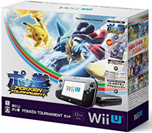 楽天市場 送料無料 中古 Wii U ポッ拳 Pokken Tournament セット 初回限定特典 Amiiboカード ダークミュウツー 同梱 箱付き 買取ヒーローズ２号店