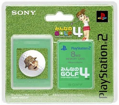 送料無料 希少 新品 PS2 プレイステーション2 PlayStaion 2専用メモリーカード 全品最安値に挑戦 Series みんなのGOLF Premium 8MB 4