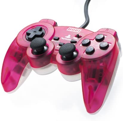 楽天市場】【中古】 HORI アナログ振動パッド クリアブルー PS・PS2用