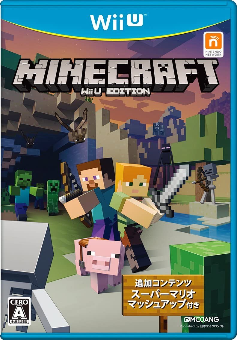 Wiiジャンク品、マインクラフト海外盤 楽天市場】WiiU MINECRAFT WiiUエディション マインクラフト ソフト