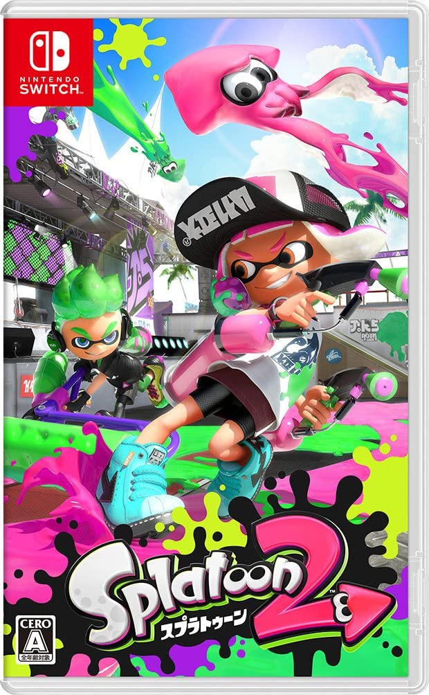 switch本体　Nintendo Switch スプラトゥーン2※箱ソフトなし switch本体 Nintendo Switch スプラトゥーン2※箱ソフトなし