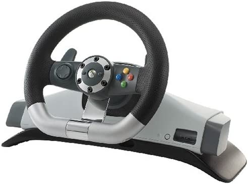 【送料無料】【中古】Xbox 360 ワイヤレス レーシング ホイール コントローラ