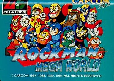 【送料無料】【中古】MD メガドライブ ロックマンメガワールド
