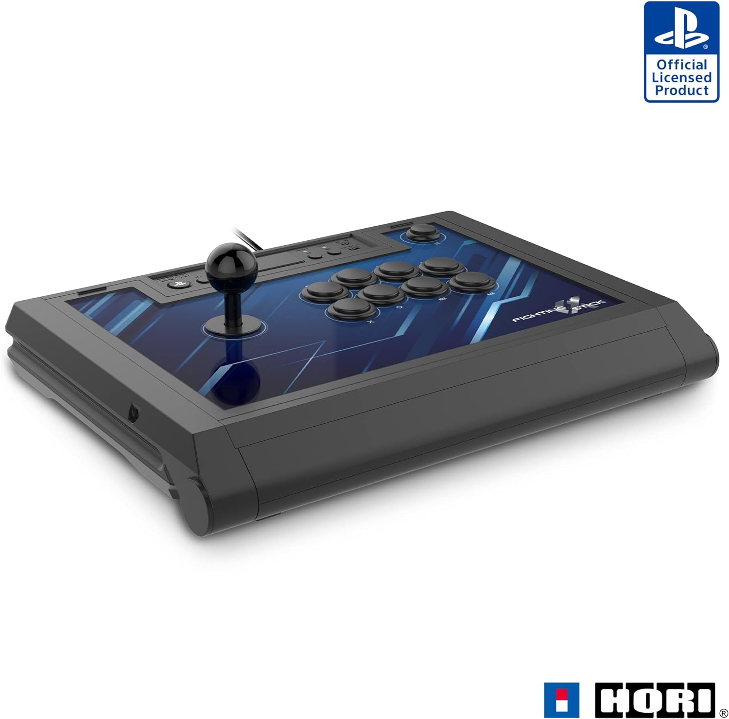 【送料無料】【中古】PS5 PlayStation 5 HORI ファイティングスティックα SPF-013 【PS5,PS4両対応】 (通常版) （箱付き）