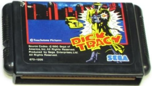 【送料無料】【中古】MD メガドライブ ディック・トレイシー（箱説付き）