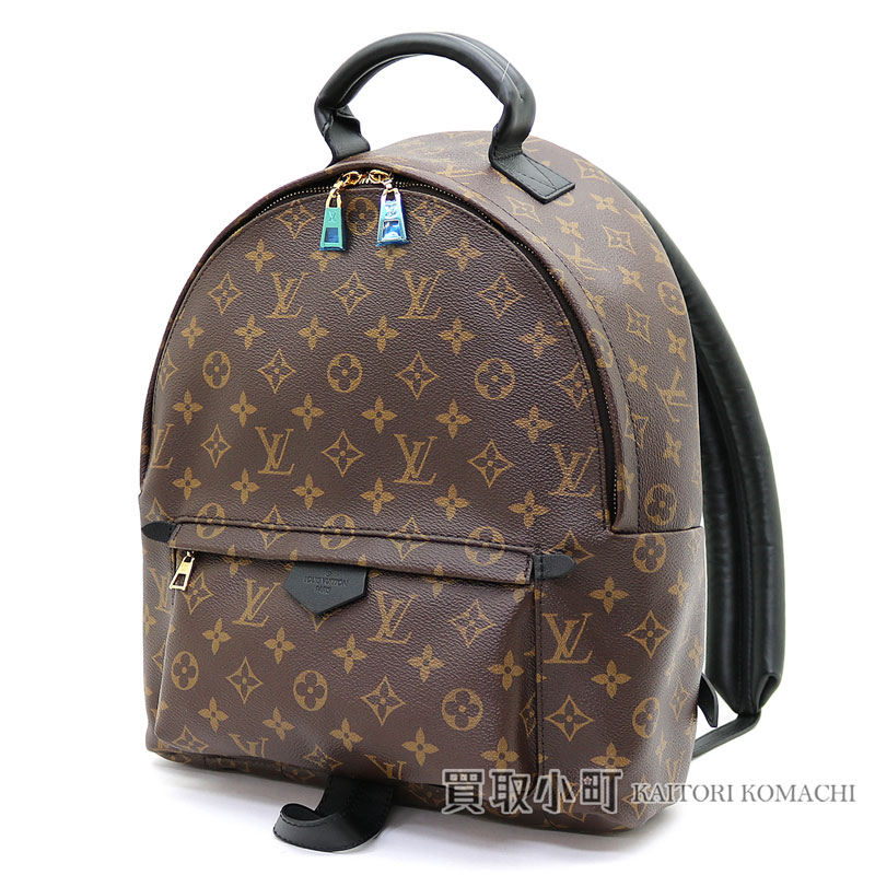 KAITORIKOMACHI: Louis Vuitton M41561 Palm Springs backpack MM モノグラムマカサーリュックサックデイパックサックアドメンズ LV ...