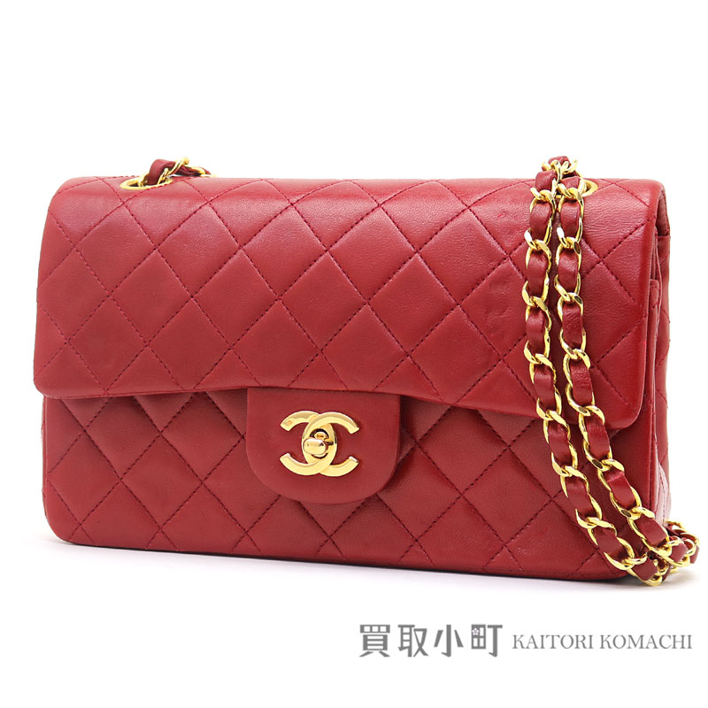 Chanel Matelasse 23 Classic Flap Bag Red Lambskin Gold Metal Ings Small W Chain Shoulder Constant Er Line Chanel Matelasse 23 Classic Flap Bag Red Lambskin Gold Metal Ings Small W Chain Shoulder Constant Er Line