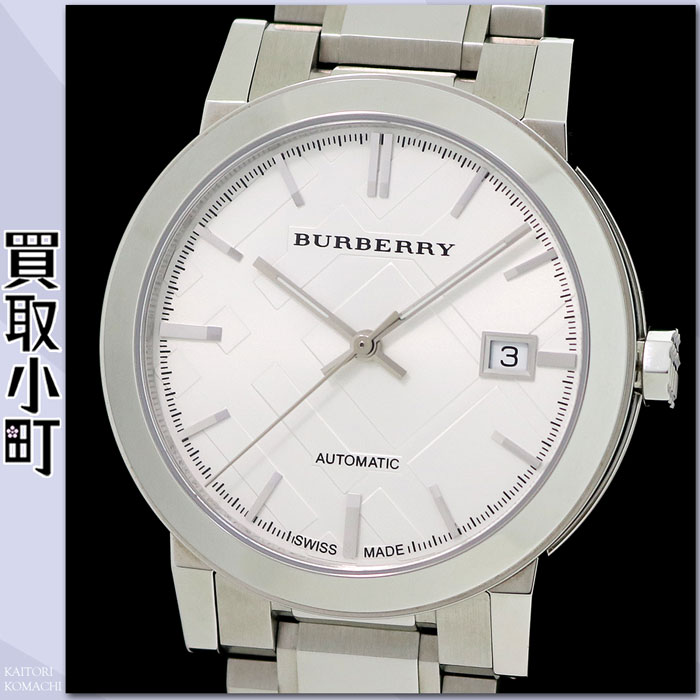 burberry round watch with black dial 38mm