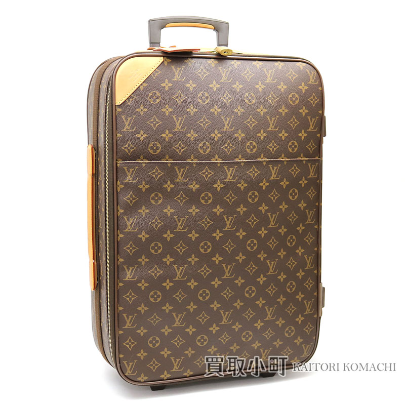 KAITORIKOMACHI: Trip bag travel kolo kolo cart LV Pegase 60 Monogram Travel Rolling Luggages ...