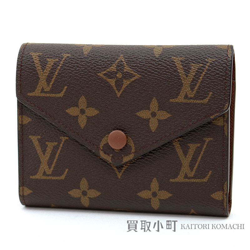 KAITORIKOMACHI: Louis Vuitton M62472 ポルトフォイユヴィクトリーヌモノグラム fold wallet compact wallet wallet LV ...