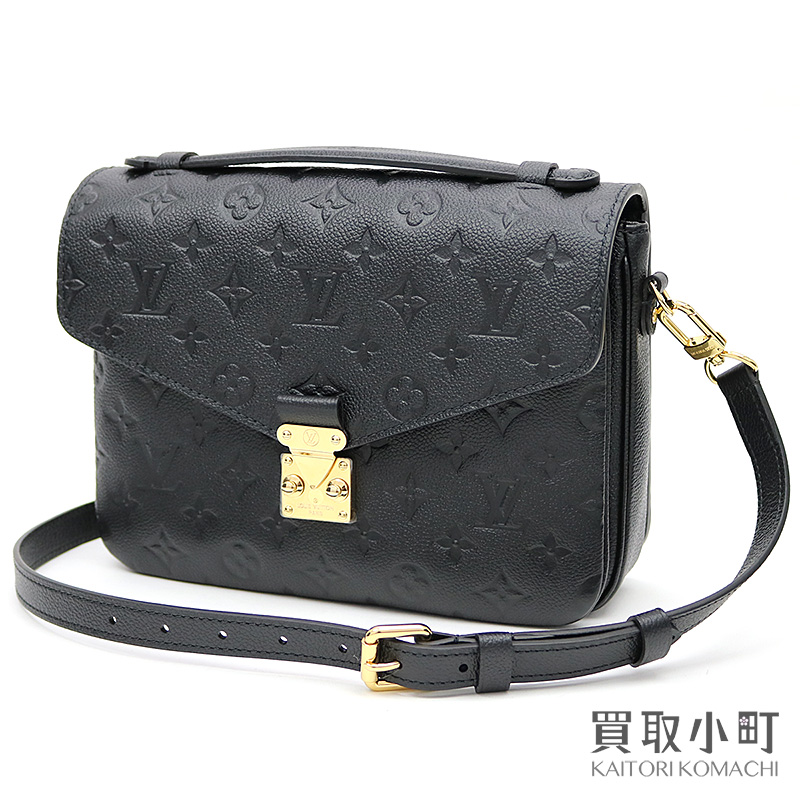 KAITORIKOMACHI: Louis Vuitton M41487 ポシェットメティス MM モノグラムアンプラントノワール 2WAY shoulder handbag clutch ...