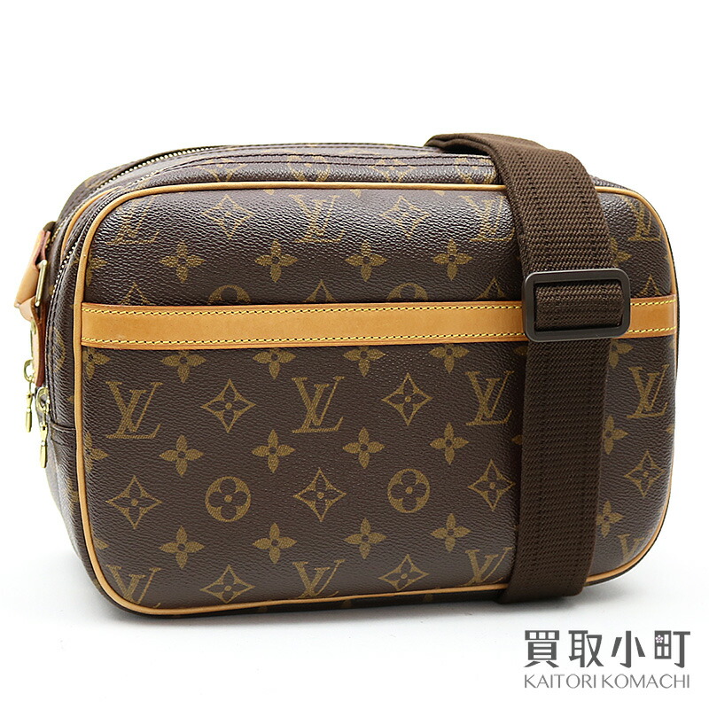 Louis Vuitton M45254 Reporter Pm Monogram Shoulder Bag Classical Music Icon Messenger Camera Men Gap Dis Combined Use Lv
